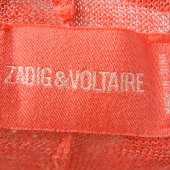 Zadig & Voltaire Sheer Linen Mini Dress - Picture 3 of 5